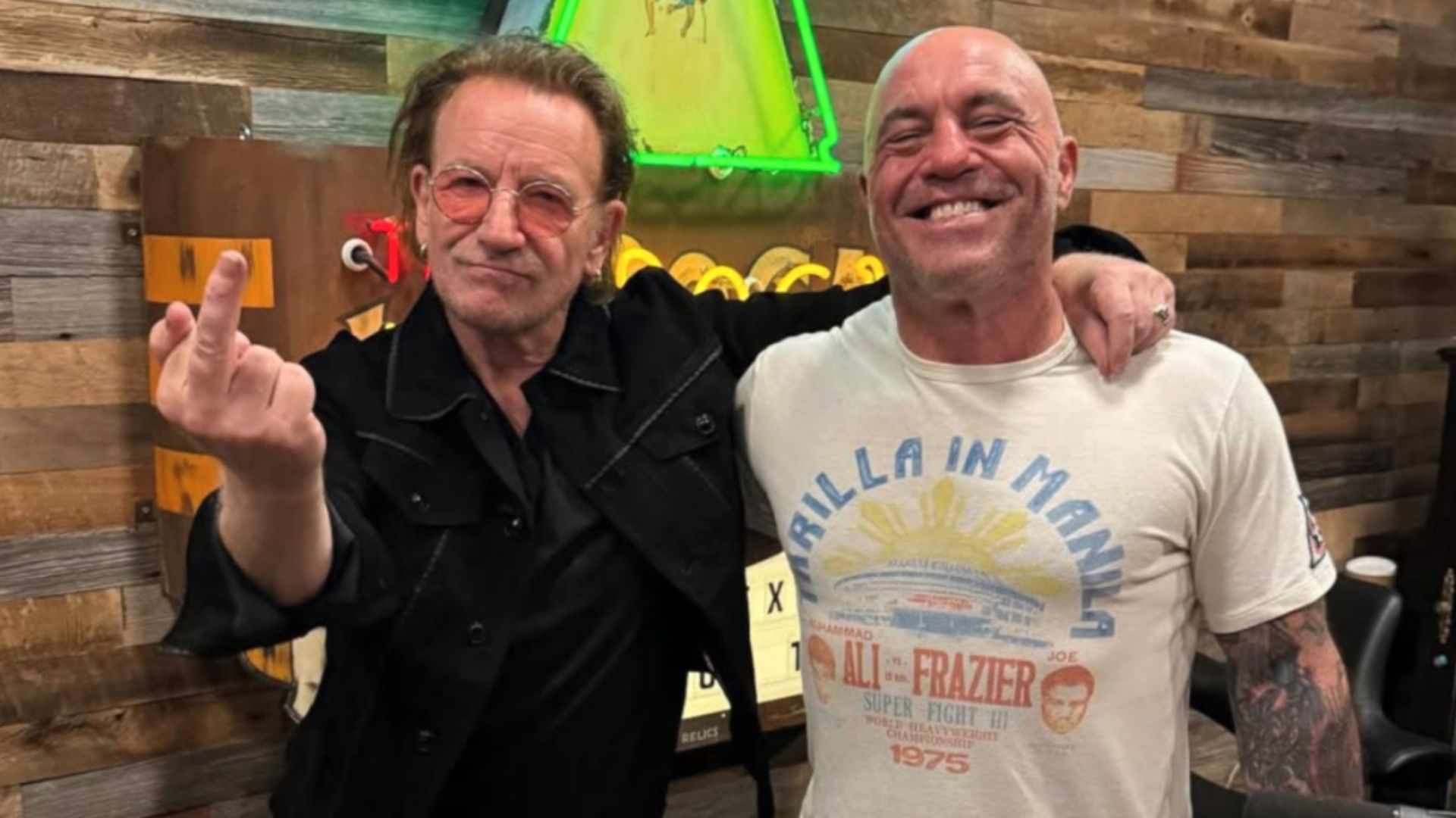 Bono e Joe Rogan