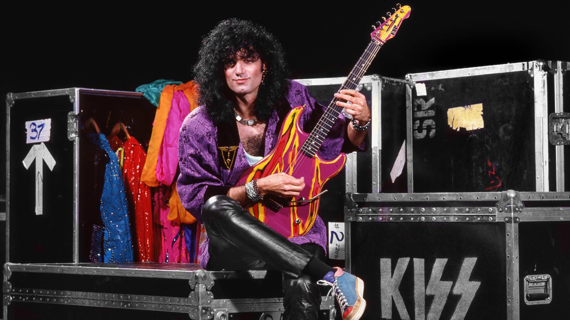 Bruce Kulick em 1985