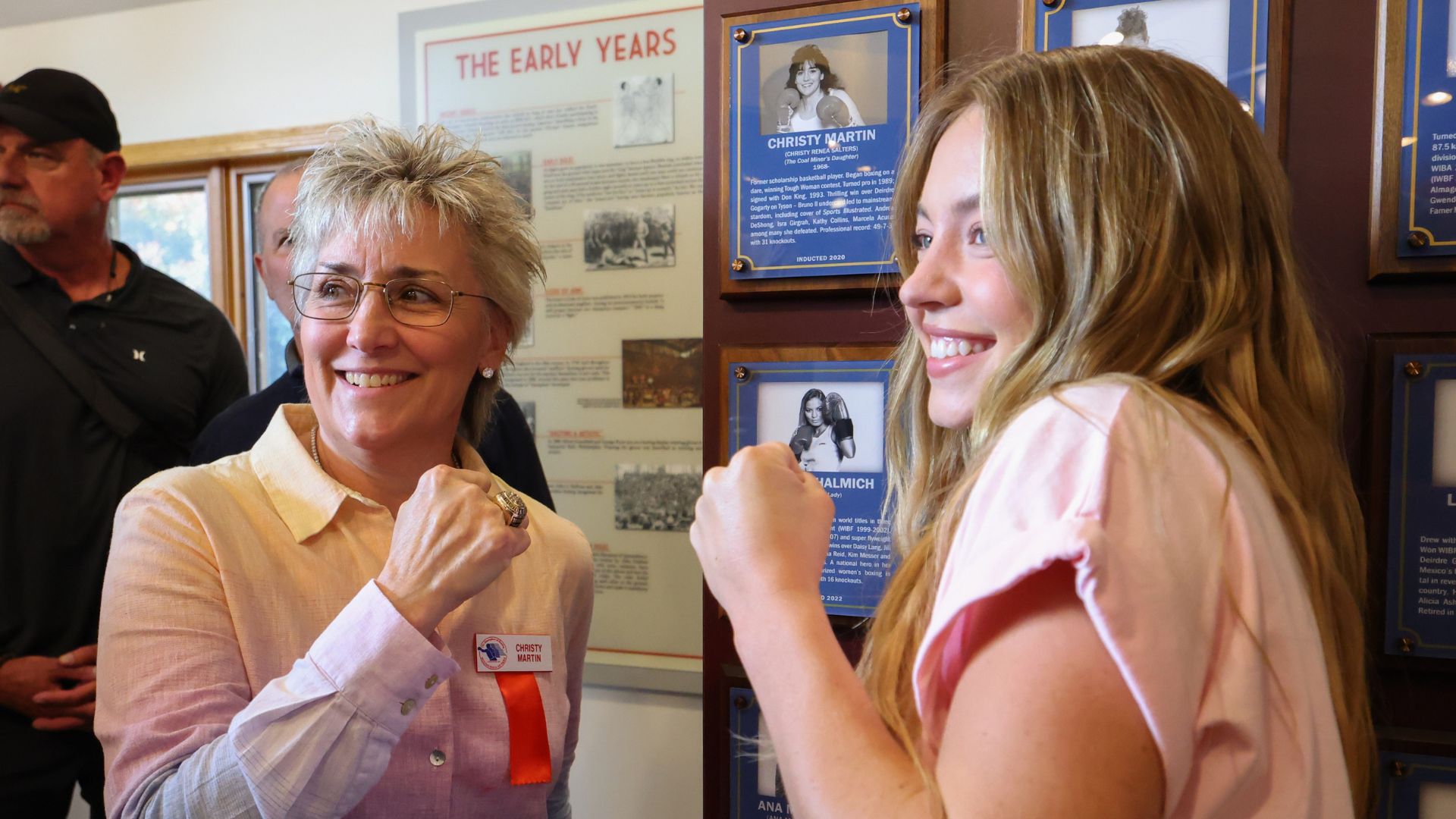 Sydney Sweeney ganhou mais de 13 quilos para viver a boxeadora Christy Martin