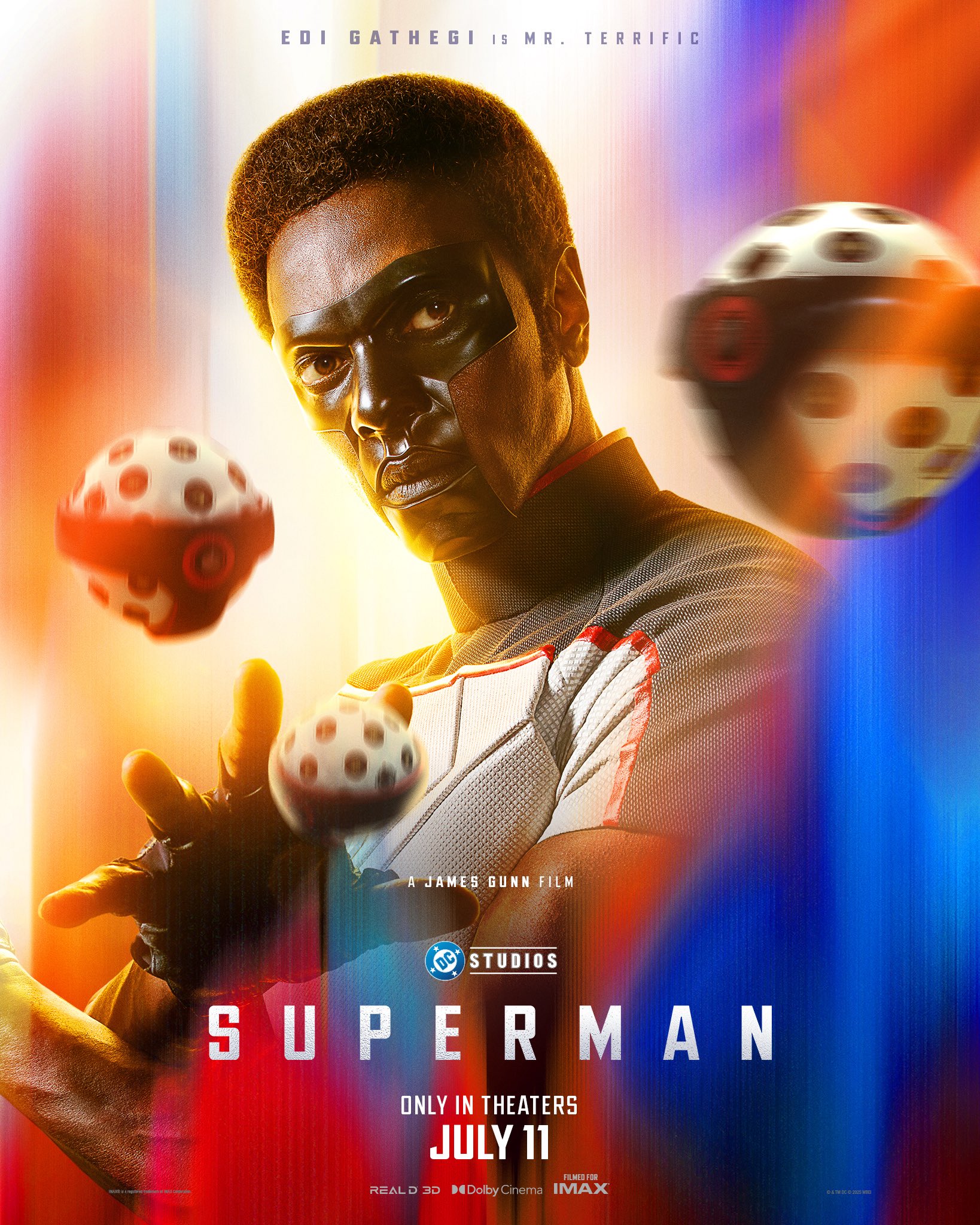 Edi Gathegi (Crepúsculo) como Senhor Incrível em Superman (Foto: Divulgação/Warner Bros. Pictures)