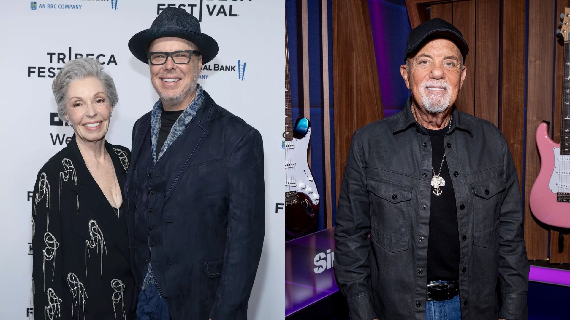 Elizabeth Weber e Sean Weber-Small (Foto: Dimitrios Kambouris/Getty) |  Billy Joel (Foto: Getty)