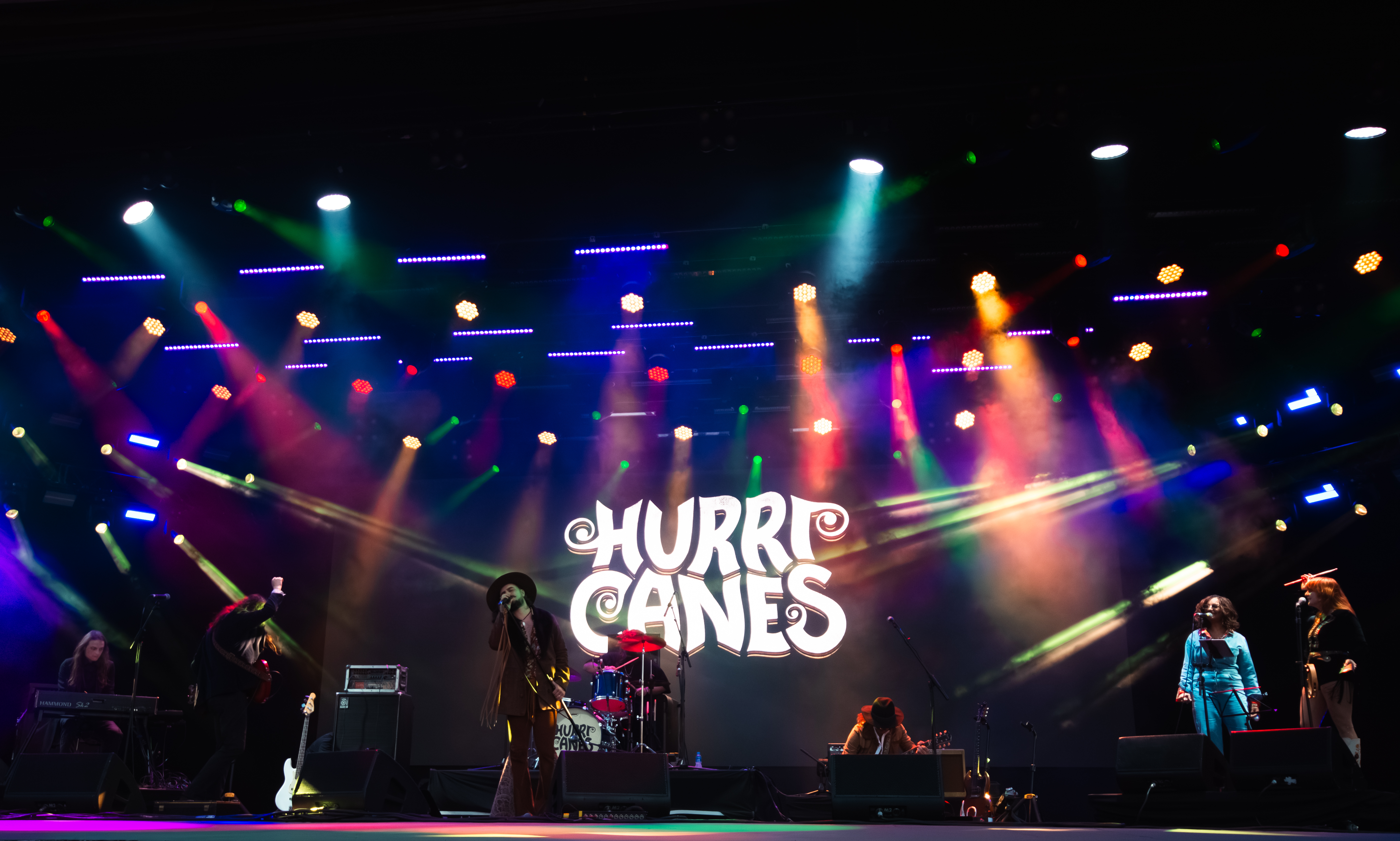 A banda Hurricanes no Best of Blues and Rock