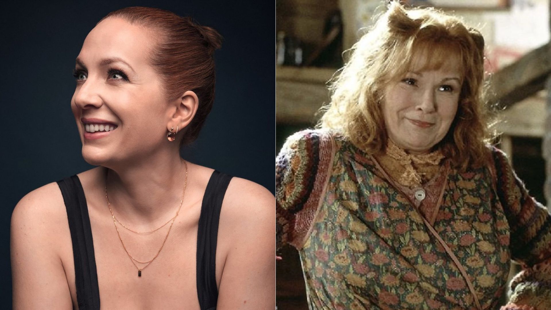 Katherine Parkinson (Rivals) será Molly Weasley na série de Harry Potter (Fotos: Divulgação)