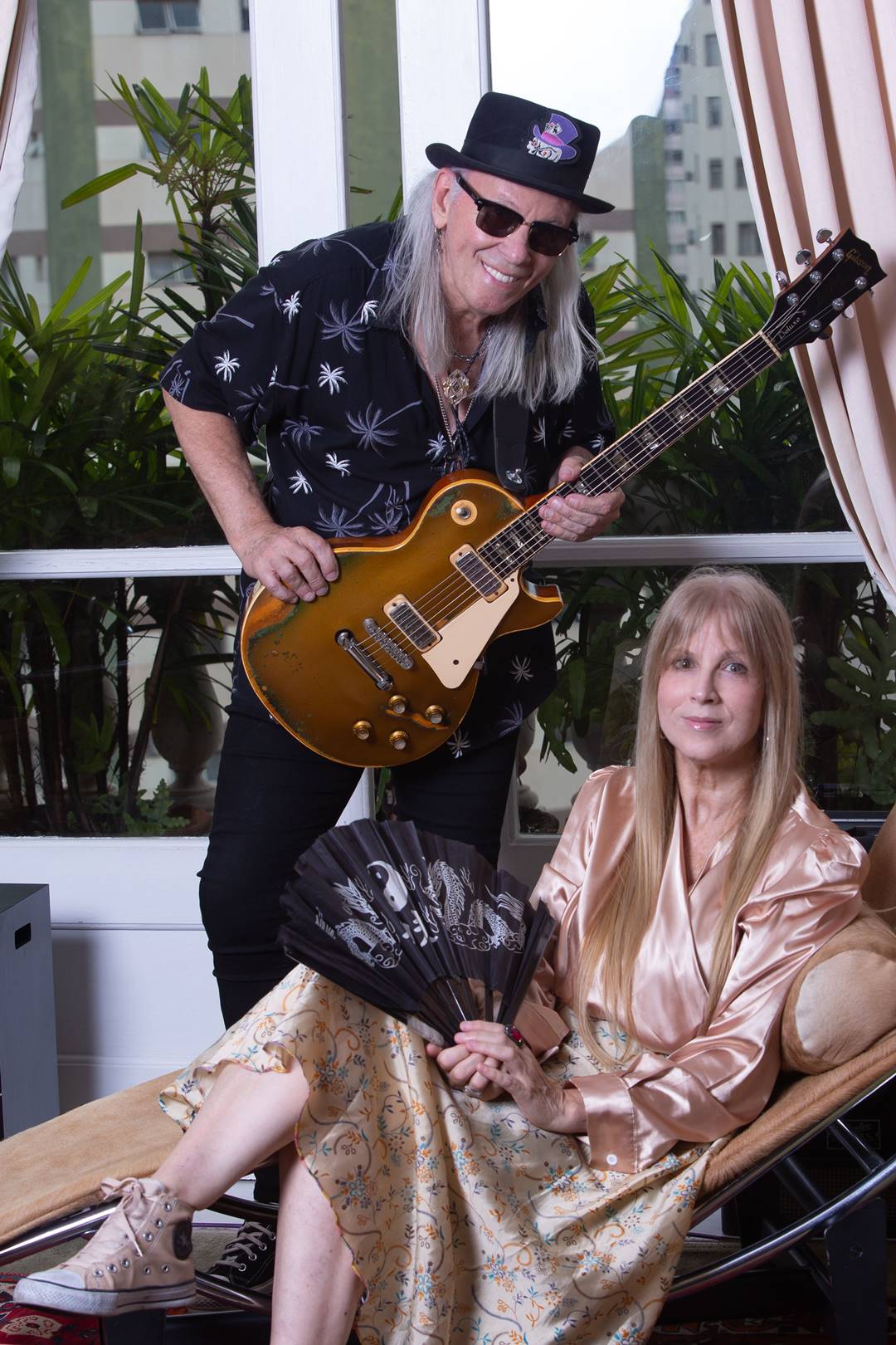 Luiz Carlini e Sol Ribeiro, do Tutti Frutti