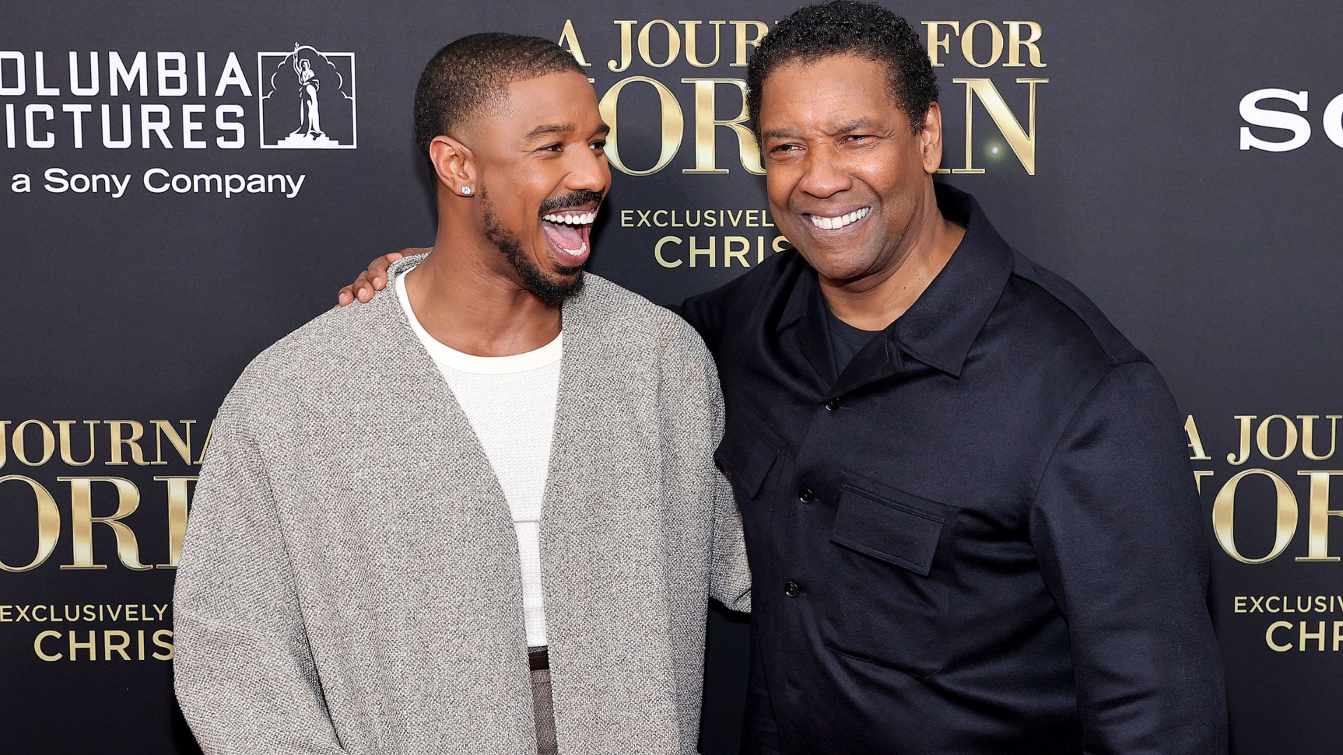 Michael B. Jordan e Denzel Washington