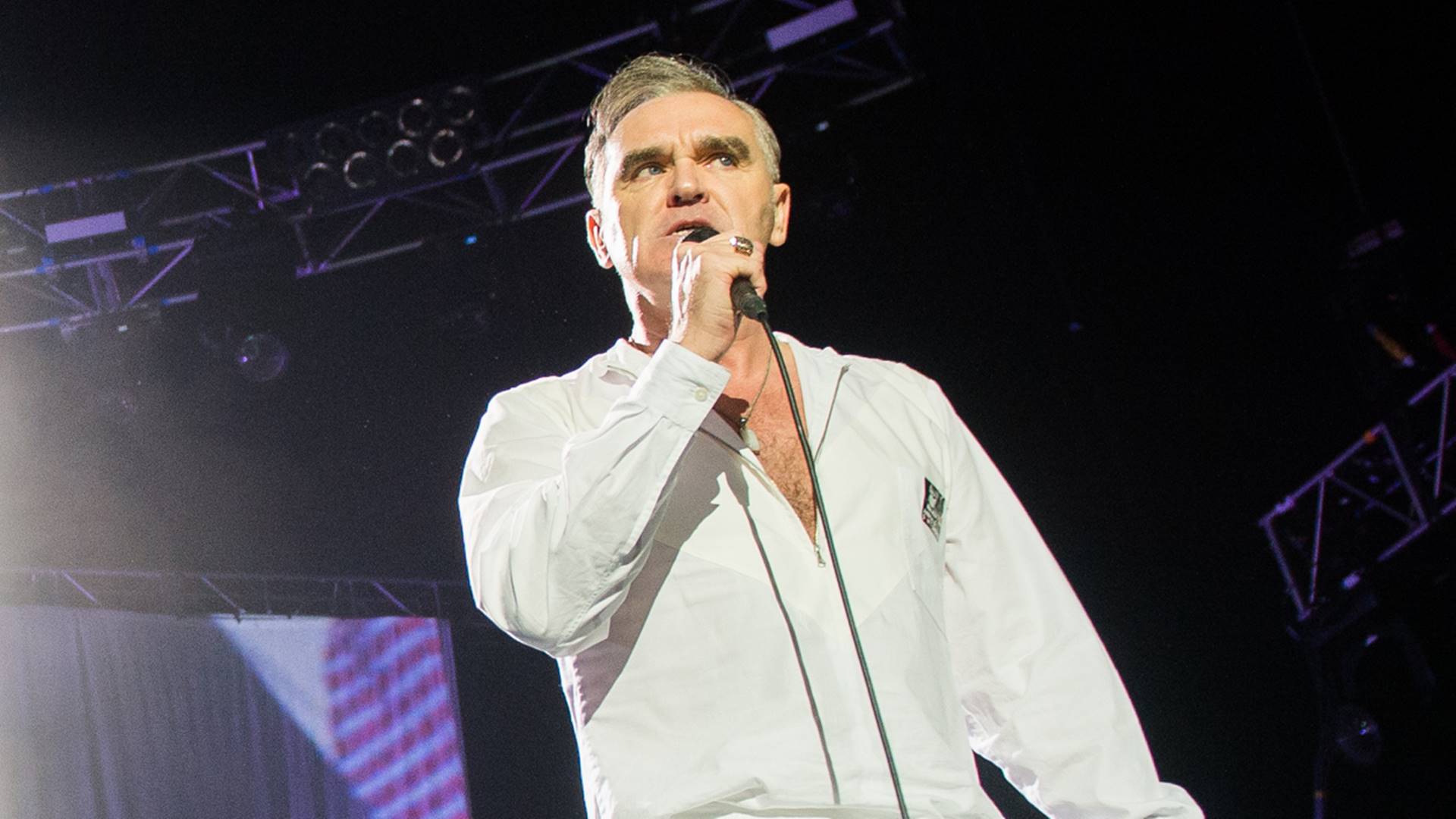 Morrissey ao vivo em 2014