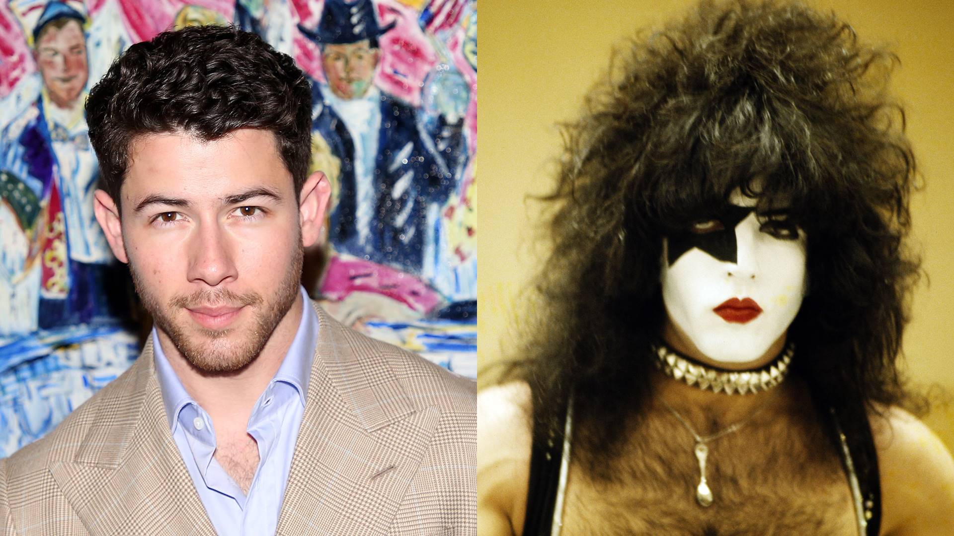 Nick Jonas e Paul Stanley, do Kiss