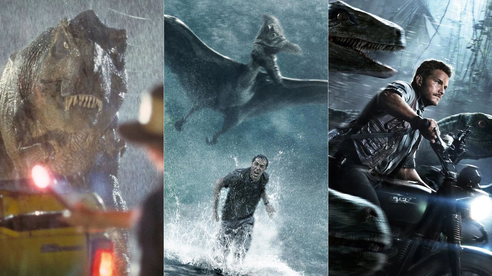 Onde assistir aos filmes da franquia Jurassic World?