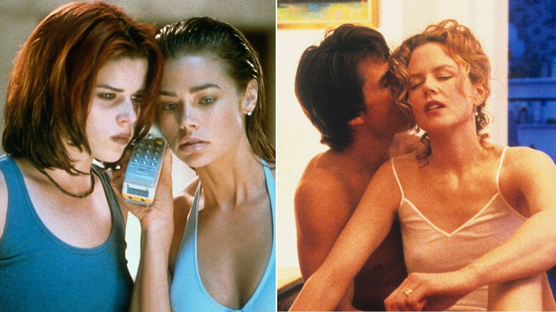 Garotas Selvagens e De Olhos Bem Fechados (Foto: Reprodução e Warner Brothers/Getty Images)