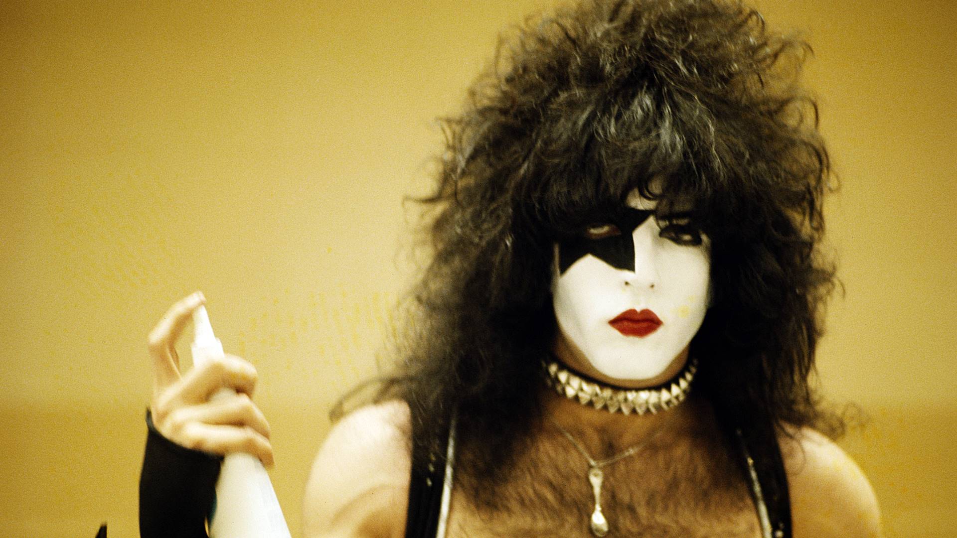 Paul Stanley, músico do Kiss, em 1977