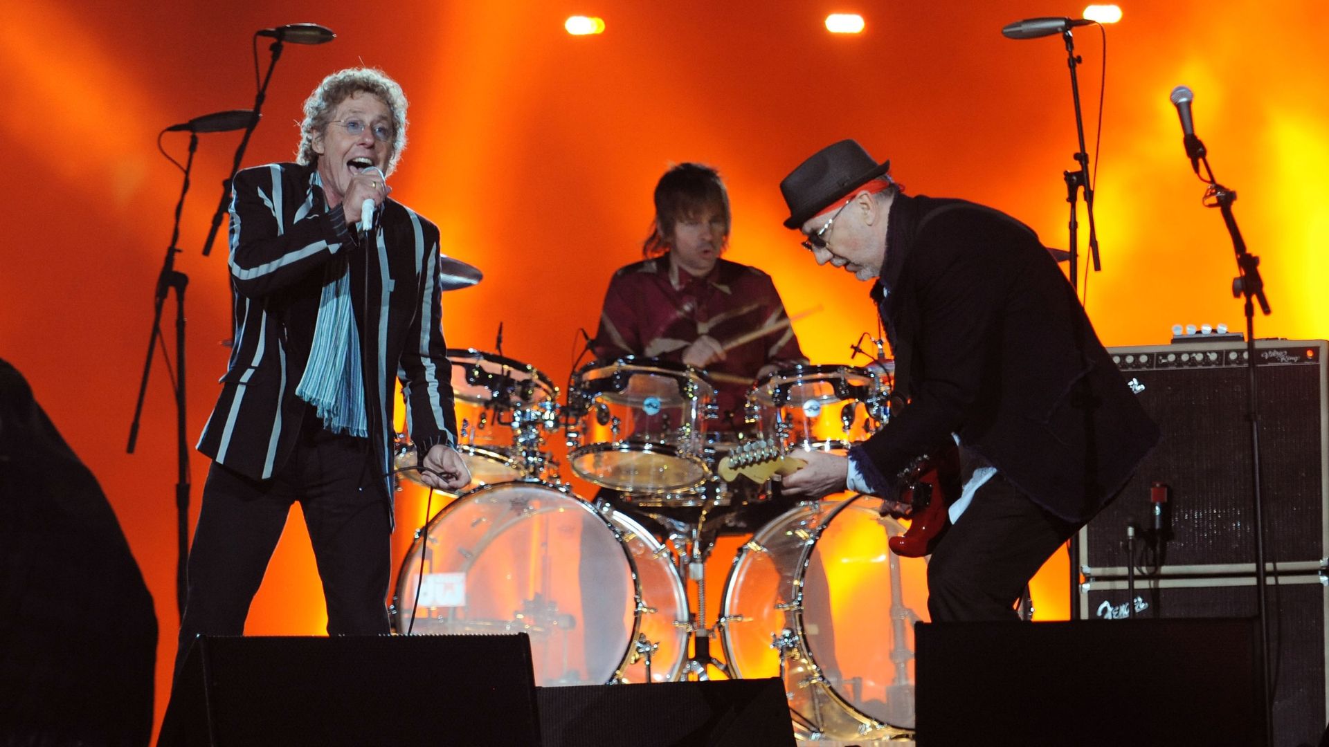 The Who com Pete Townshend, Zak Starkey e Zak Starkey na formação