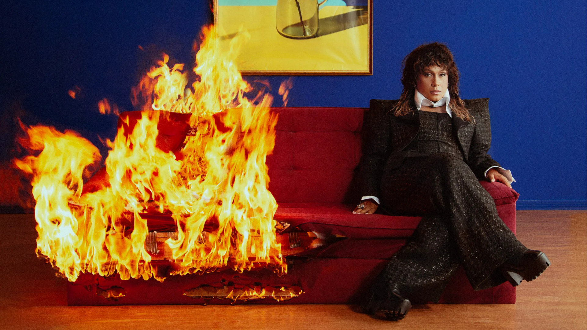 Não Incendiei a Casa por Milagre, mais recente álbum de Raquel (Foto: Divulgação)