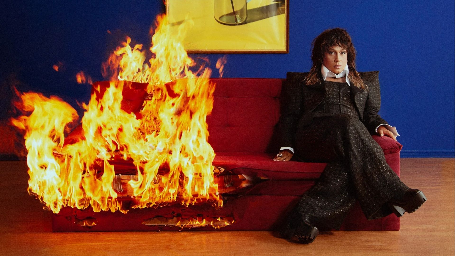 Não Incendiei a Casa por Milagre, mais recente álbum de Raquel (Foto: Divulgação)