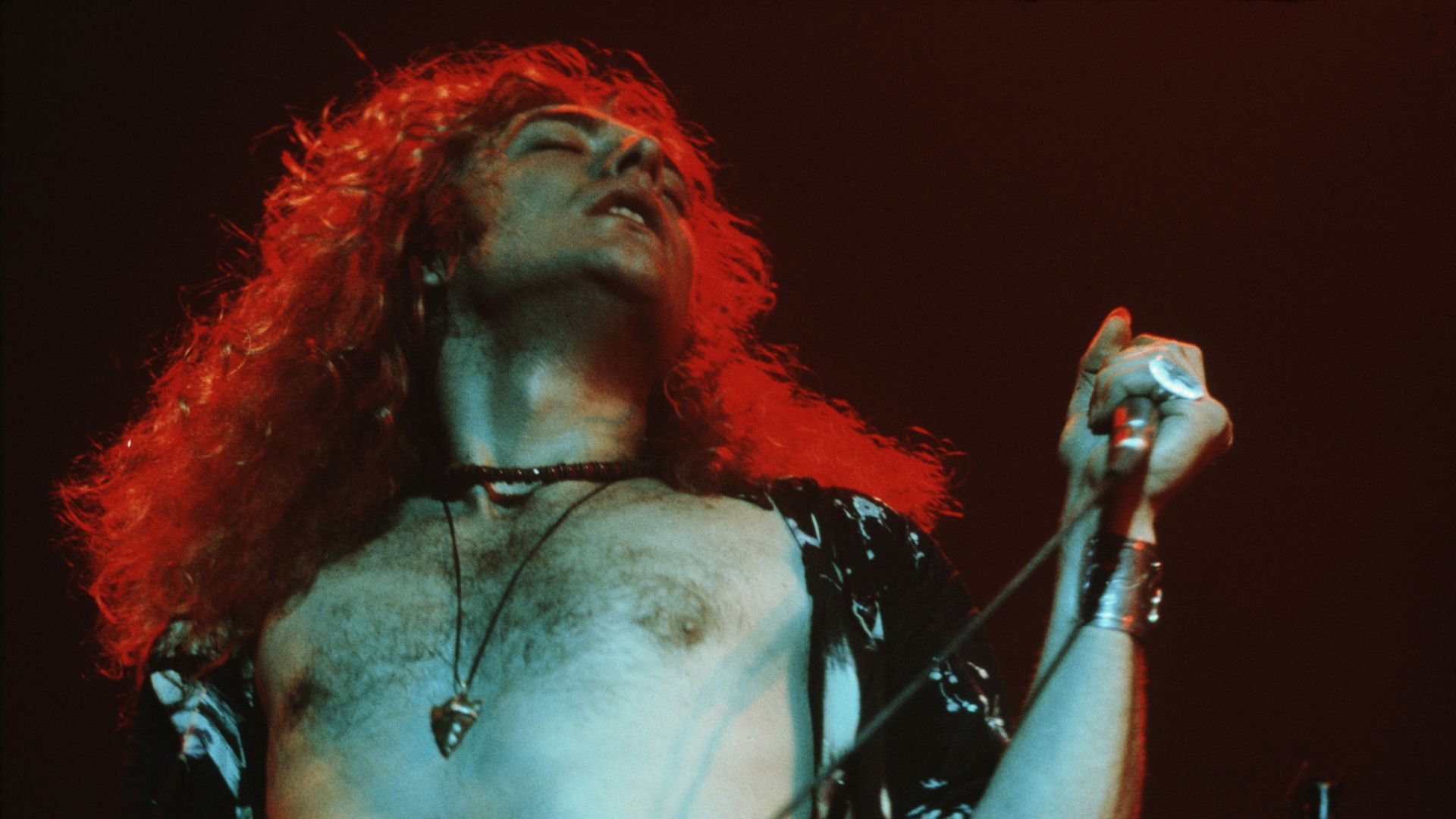 Robert Plant, do Led Zeppelin, em 1971