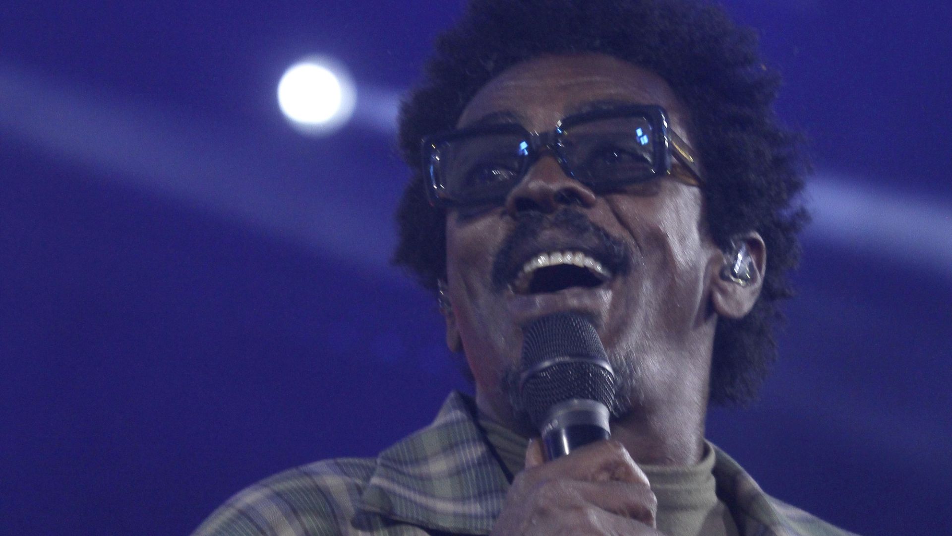 Seu Jorge encerrou a noite de Black Music no Palco Brasil no João Rock 2025 (Foto: Divulgação/João Rock)