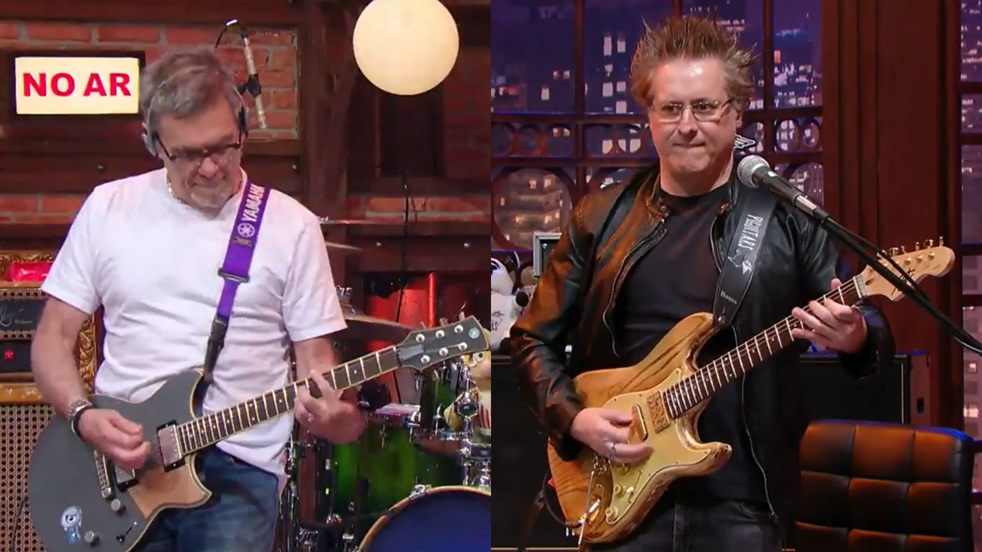 Roger Moreira e Marcos Kleine, do Ultraje a Rigor