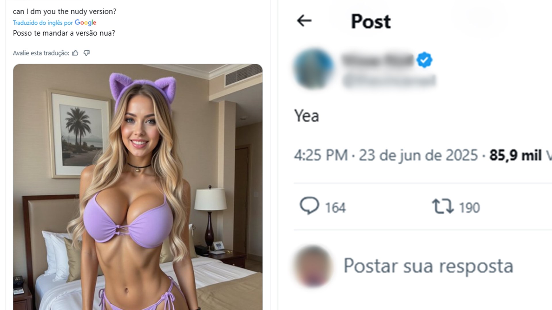 Vince Neil em interação no X/Twitter