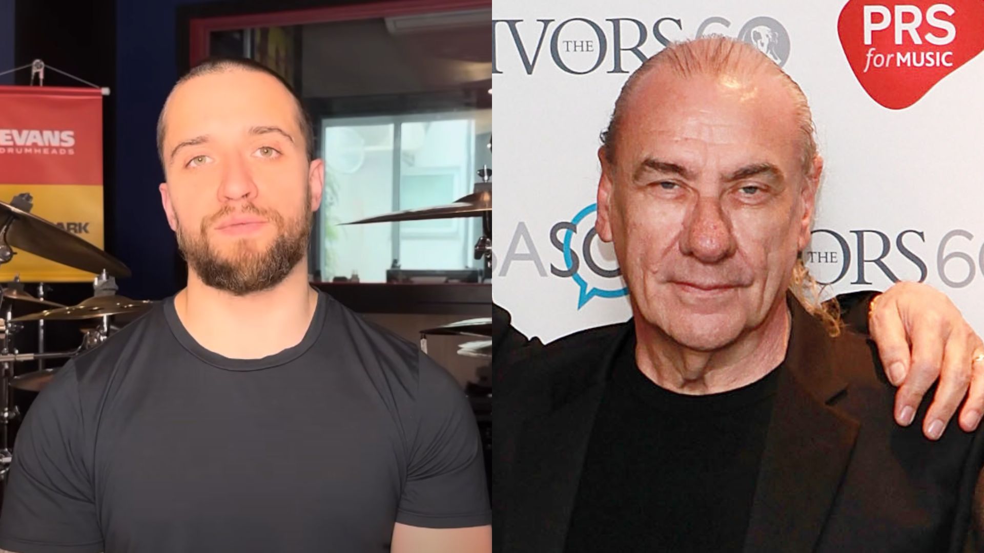 Eloy Casagrande e Bill Ward