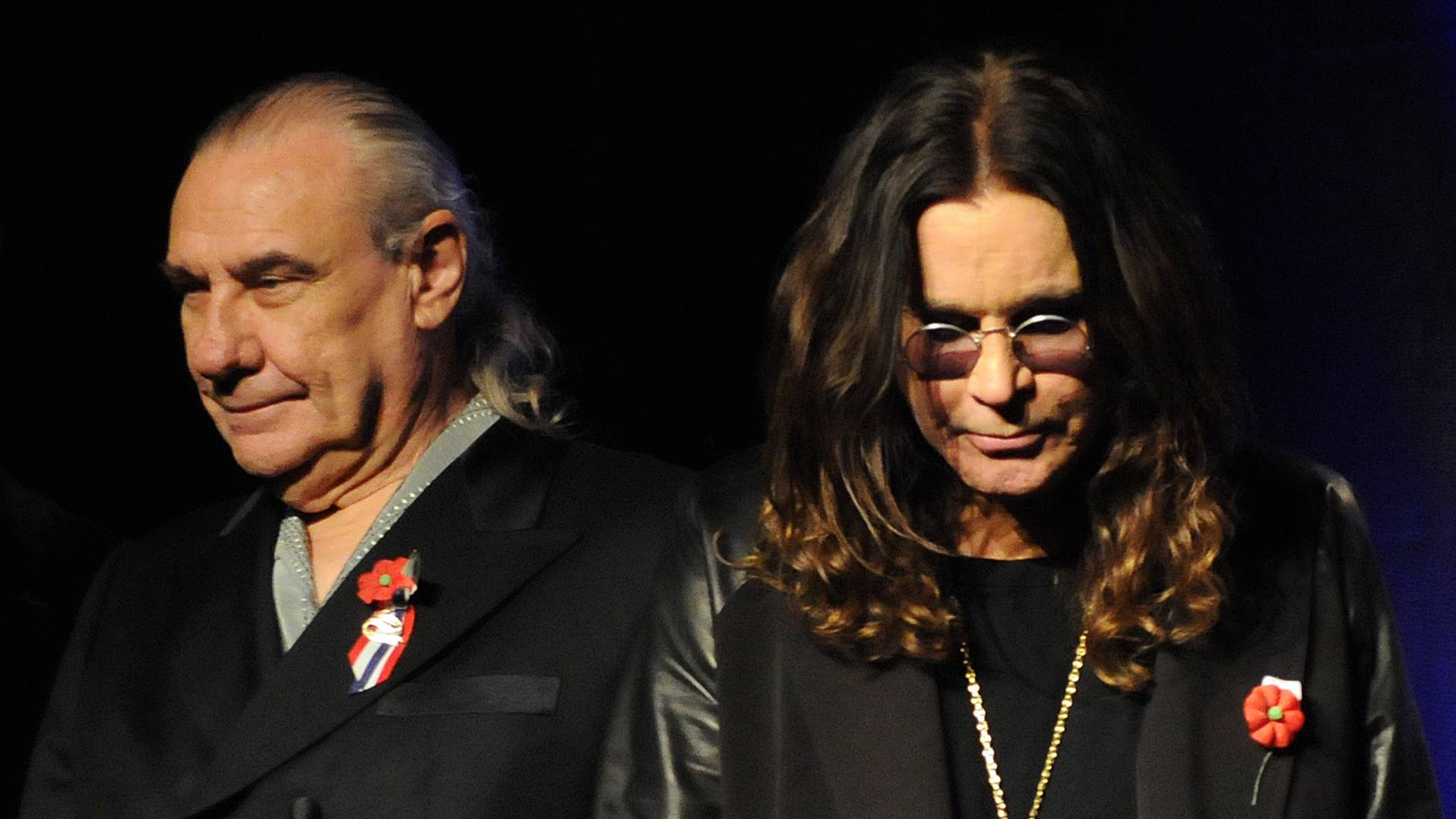 Bill Ward e Ozzy Osbourne, do Black Sabbath, em 2011