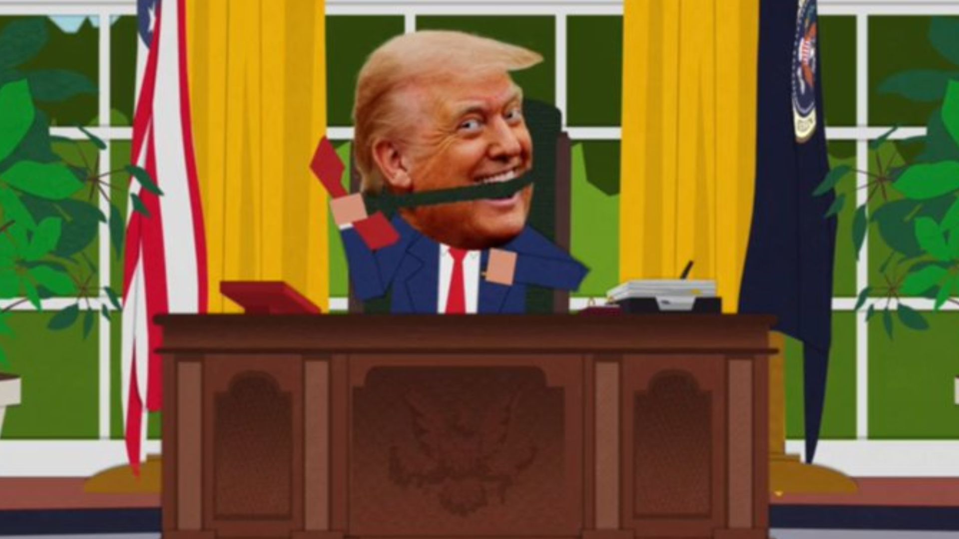 Donald Trump em esquete do South Park