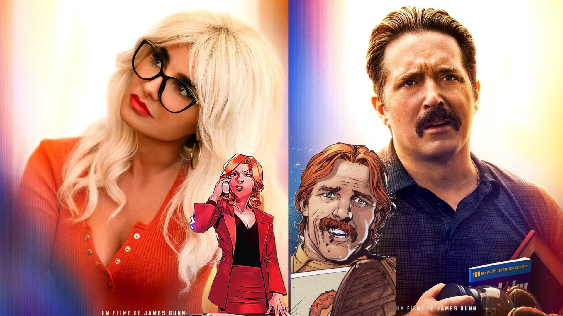 Cat Grant (Mikaela Hoover) e Steve Lombard (Beck Bennett)