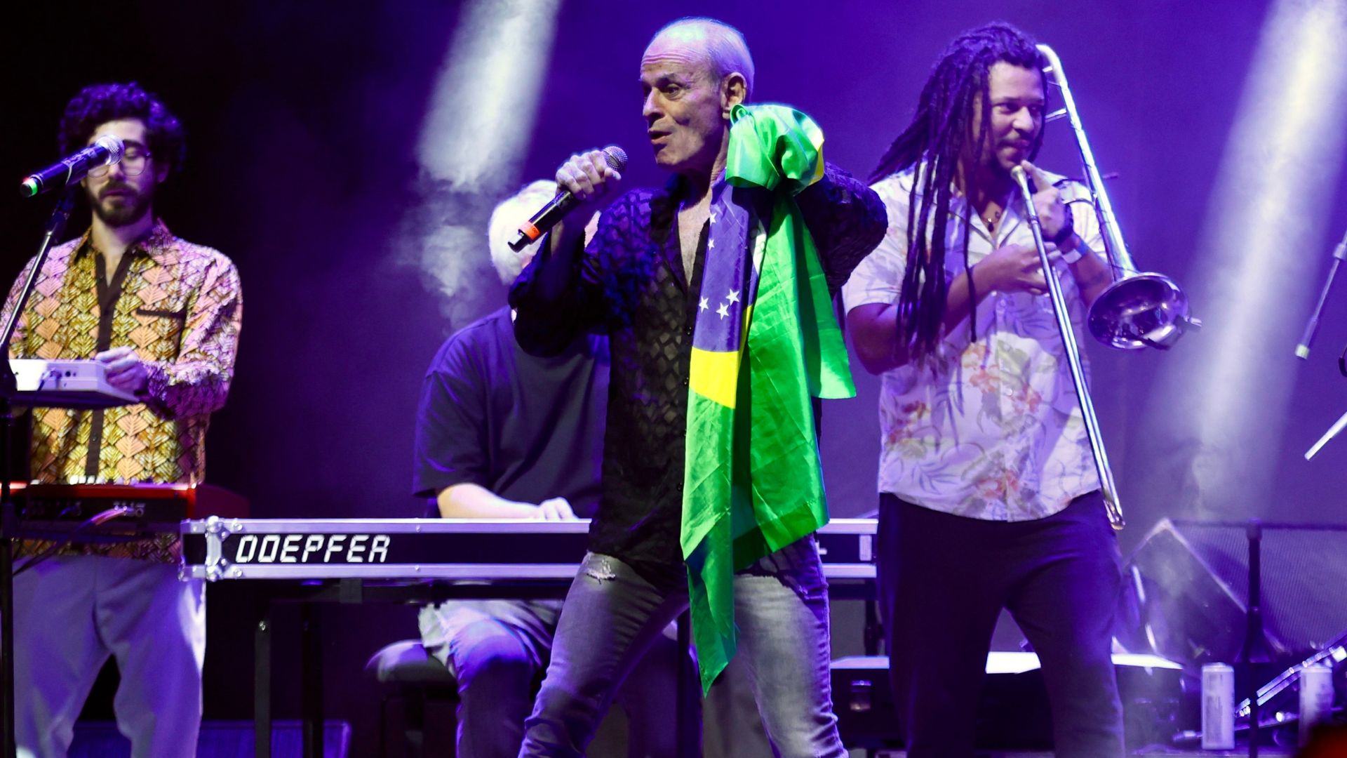 Cazuza atravessa gerações em homenagem com Os Cajueiros, Ney Matogrosso e Sandra Sá (Foto Roberto FilhoBrazil News)