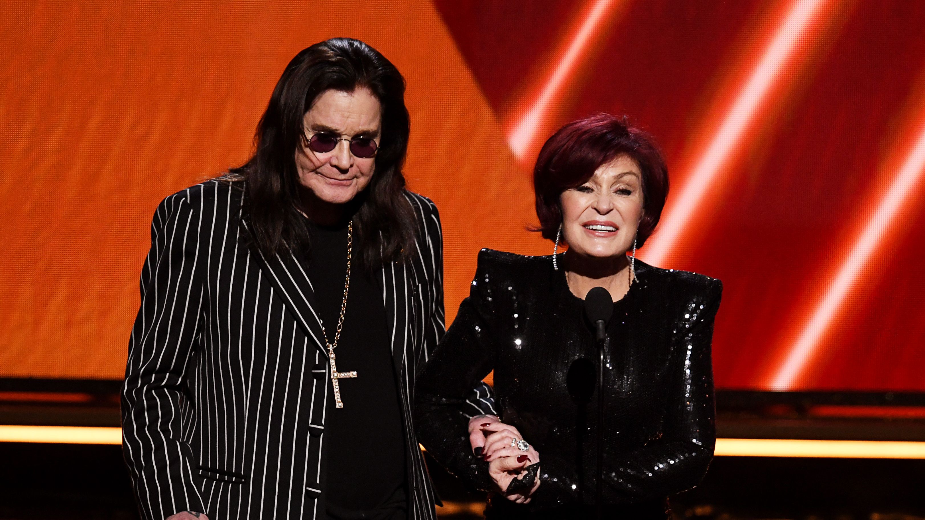 Ozzy e Sharon Osbourne em 2020 (Foto: Kevin Winter/Getty Images)
