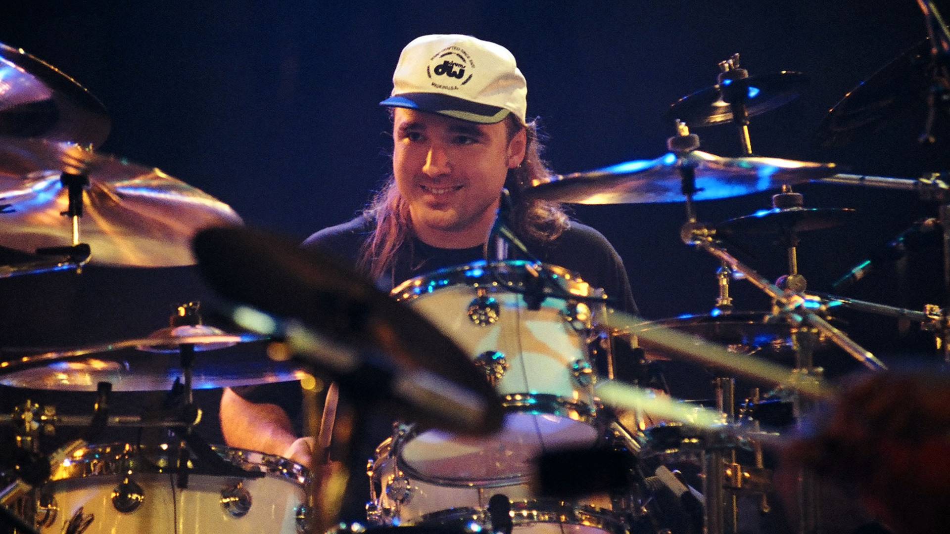 Dave Abbruzzese, ex-baterista do Pearl Jam, em 1993