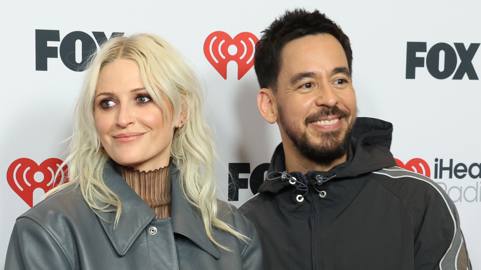 Emily Armstrong e Mike Shinoda, do Linkin Park, em 2025