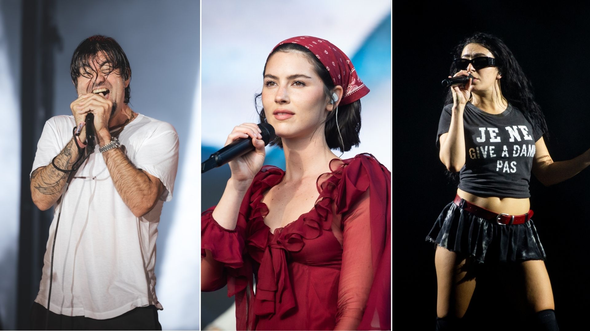 Deftones, Gracie Abrams e Charli xcx