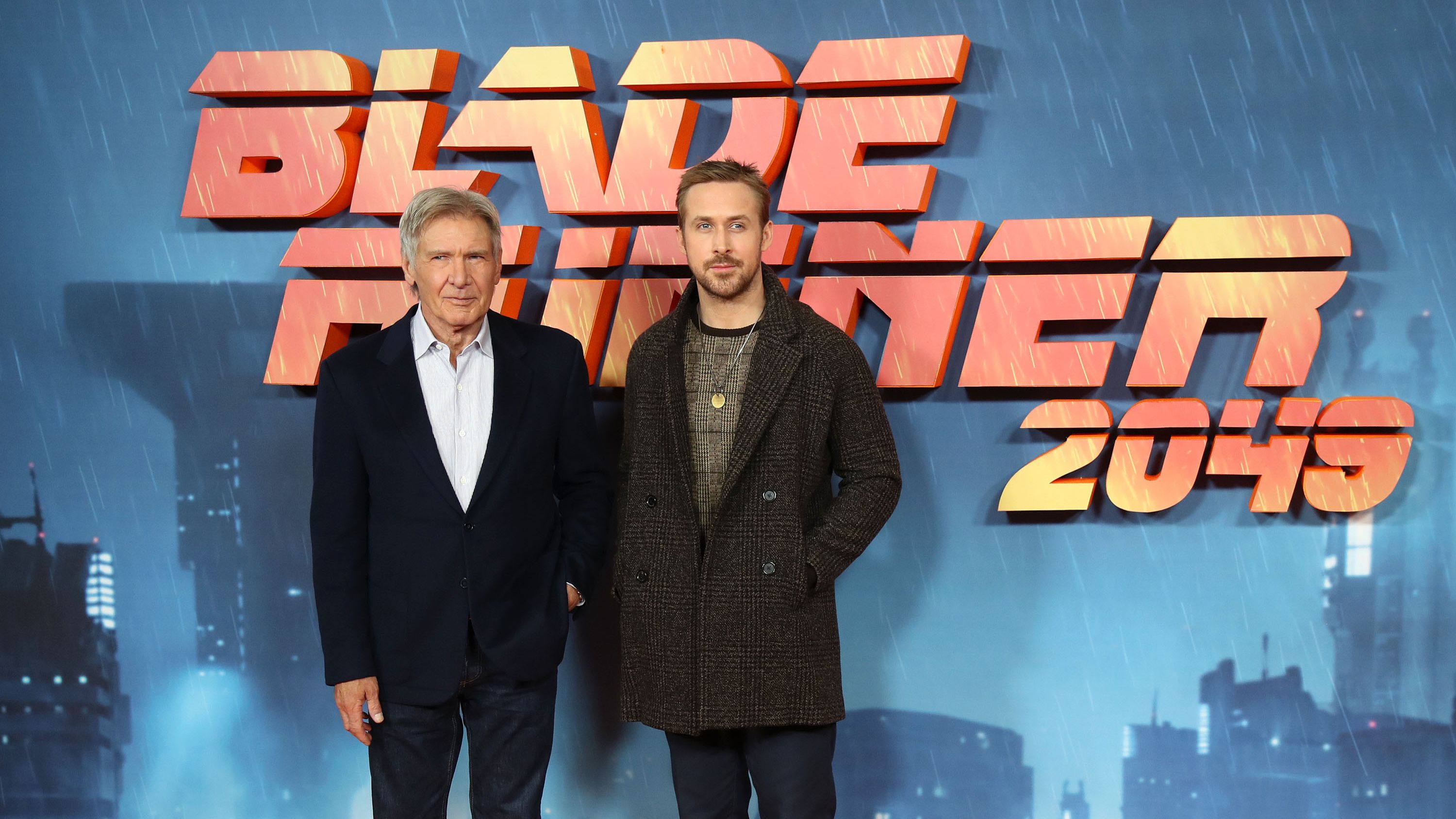 Harrison Ford e Ryan Gosling (Foto: Mike Marsland/WireImage)