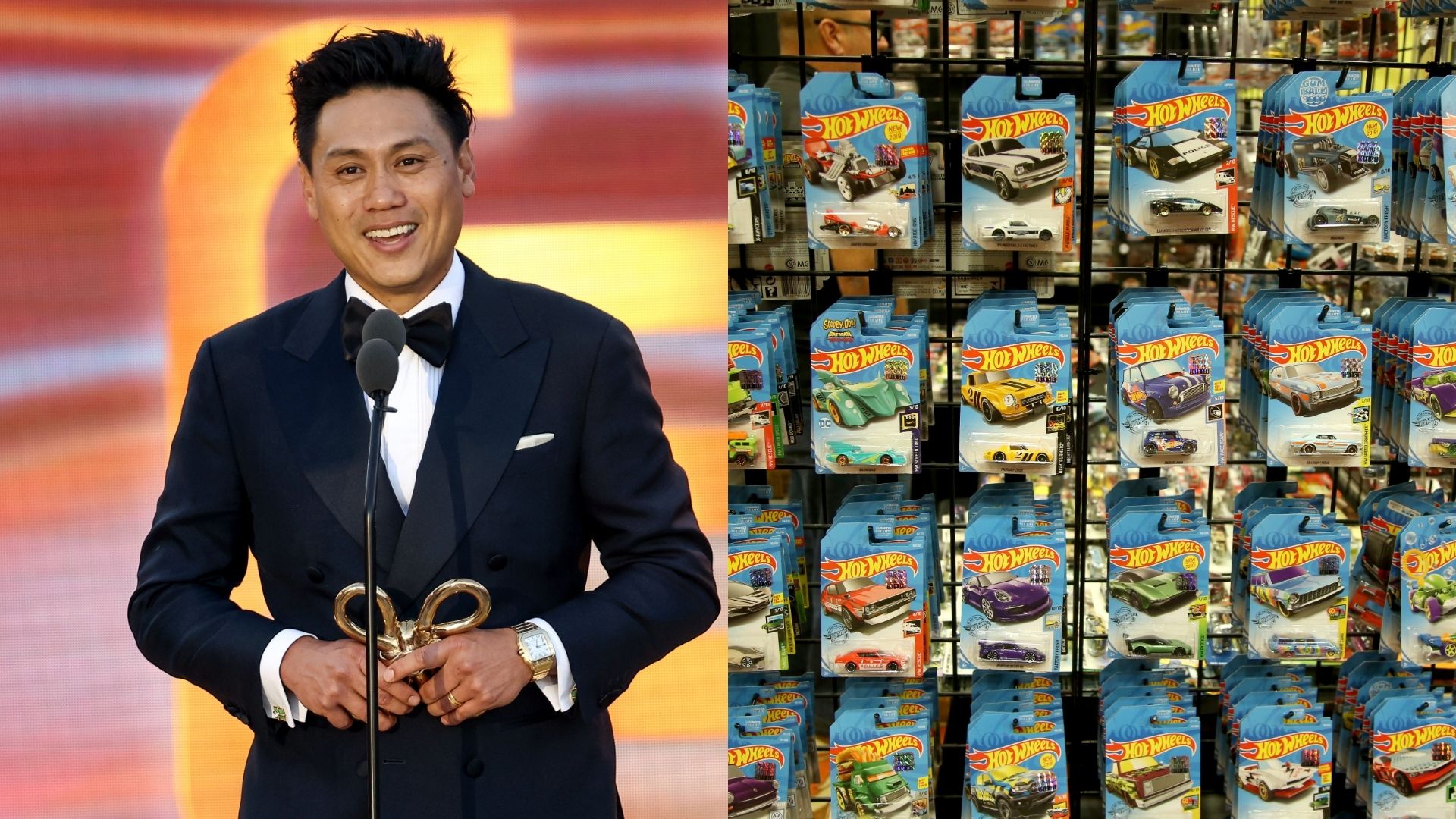 Jon M. Chu assume direção do live-action de Hot Wheels (Foto: Tommaso Boddi/Getty Images e Gabe Ginsberg/Getty Images)