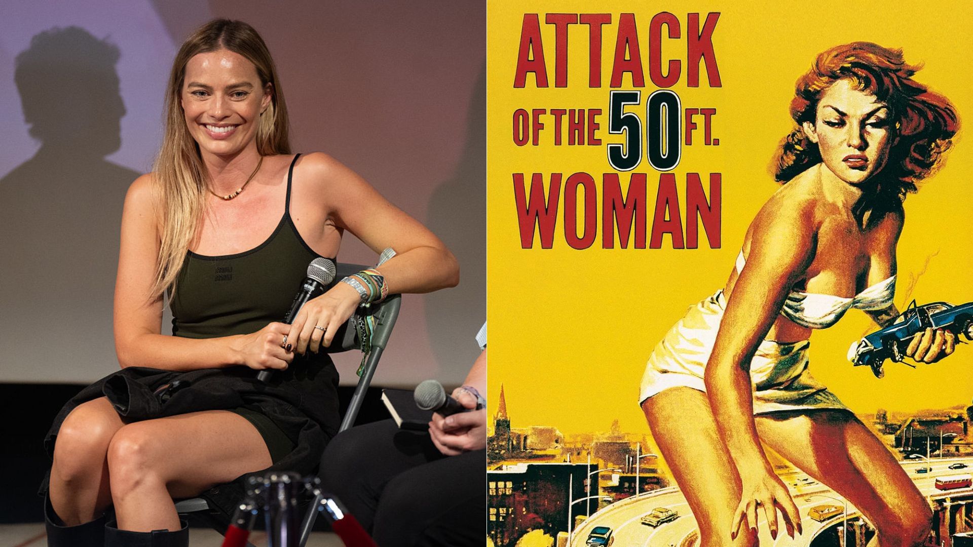 Margot Robbie pode estrelar remake de 'O Ataque da Mulher de 15 Metros', de Tim Burton