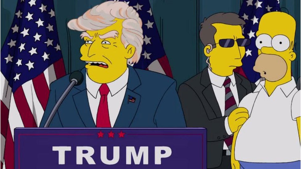 Donald Trump em Os Simpsons (Foto: Reprodução)