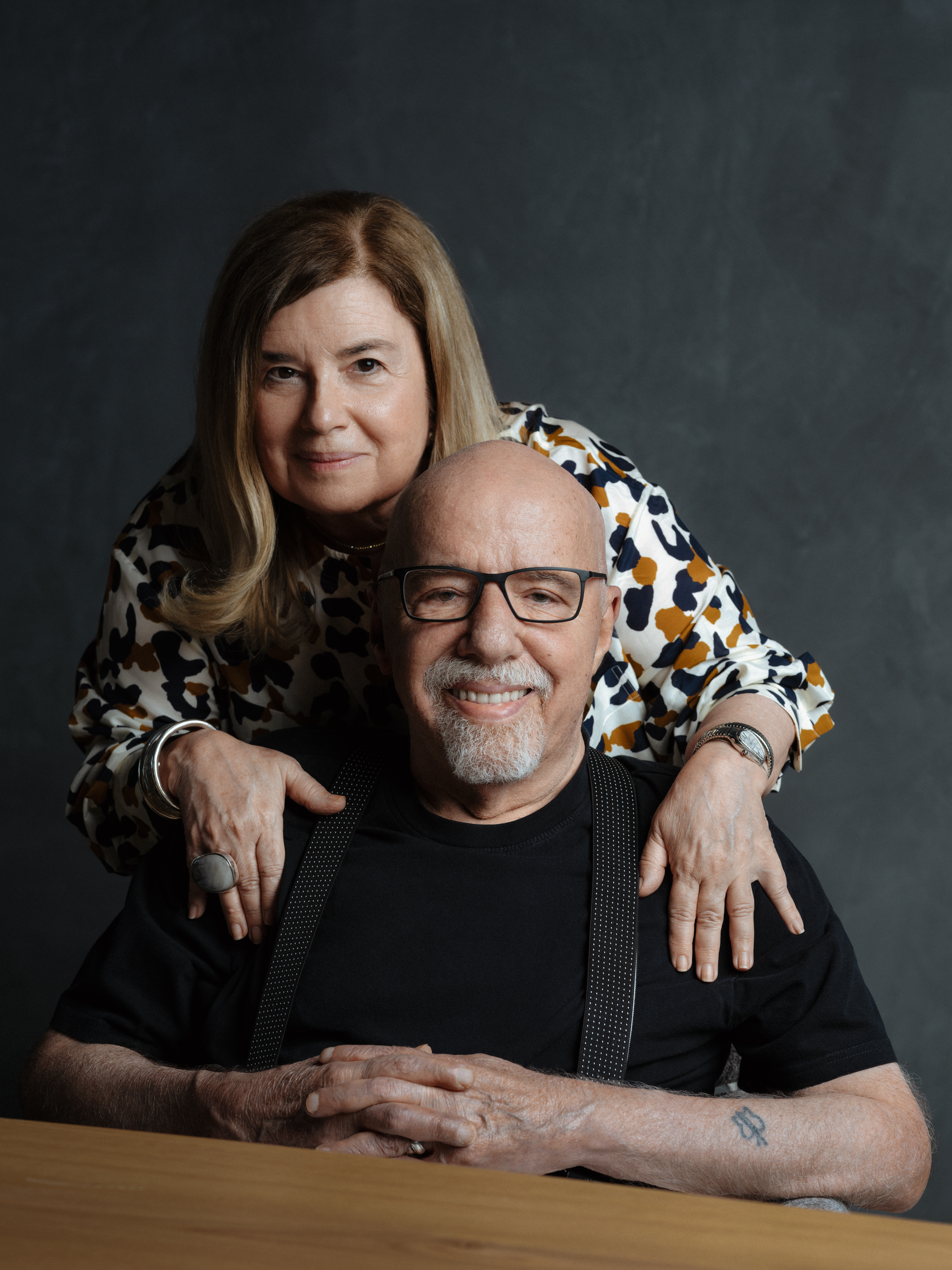 Paulo Coelho e Christina Oiticica