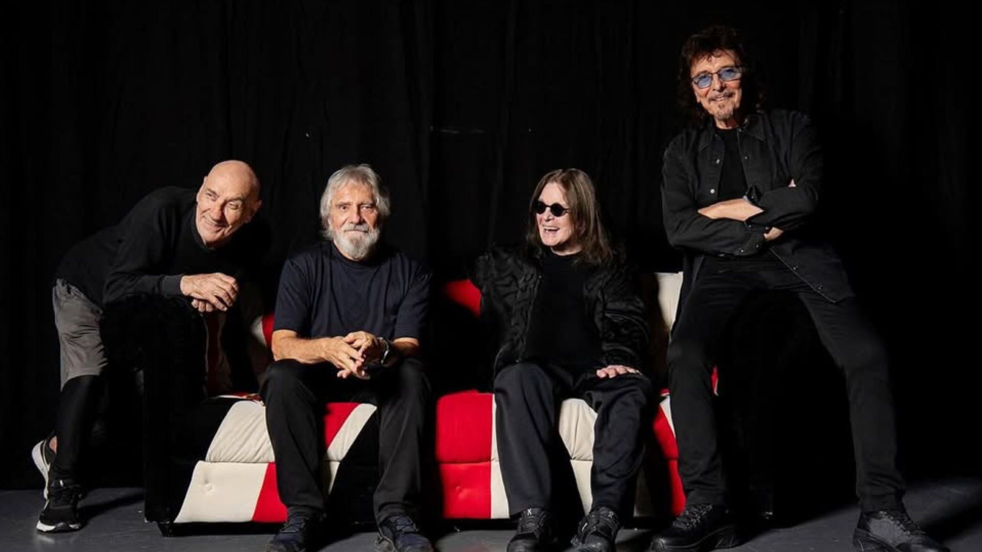 Formação clássica do Black Sabbath (da esq. para dir.): Bill Ward, Geezer Butler, Ozzy Osbourne e Tony Iommi - Foto: Ross Halfin