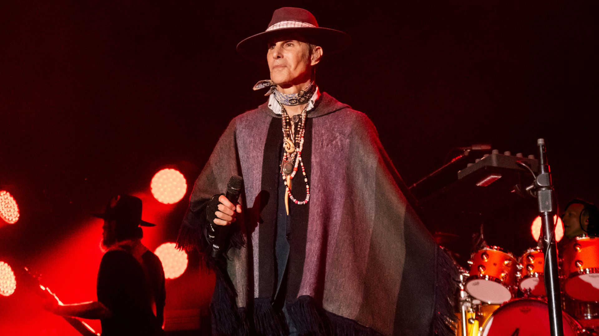 Dave Navarro e Perry Farrell em apresentação no Pier 17 Rooftop em 10 de setembro de 2024 na cidade de Nova York