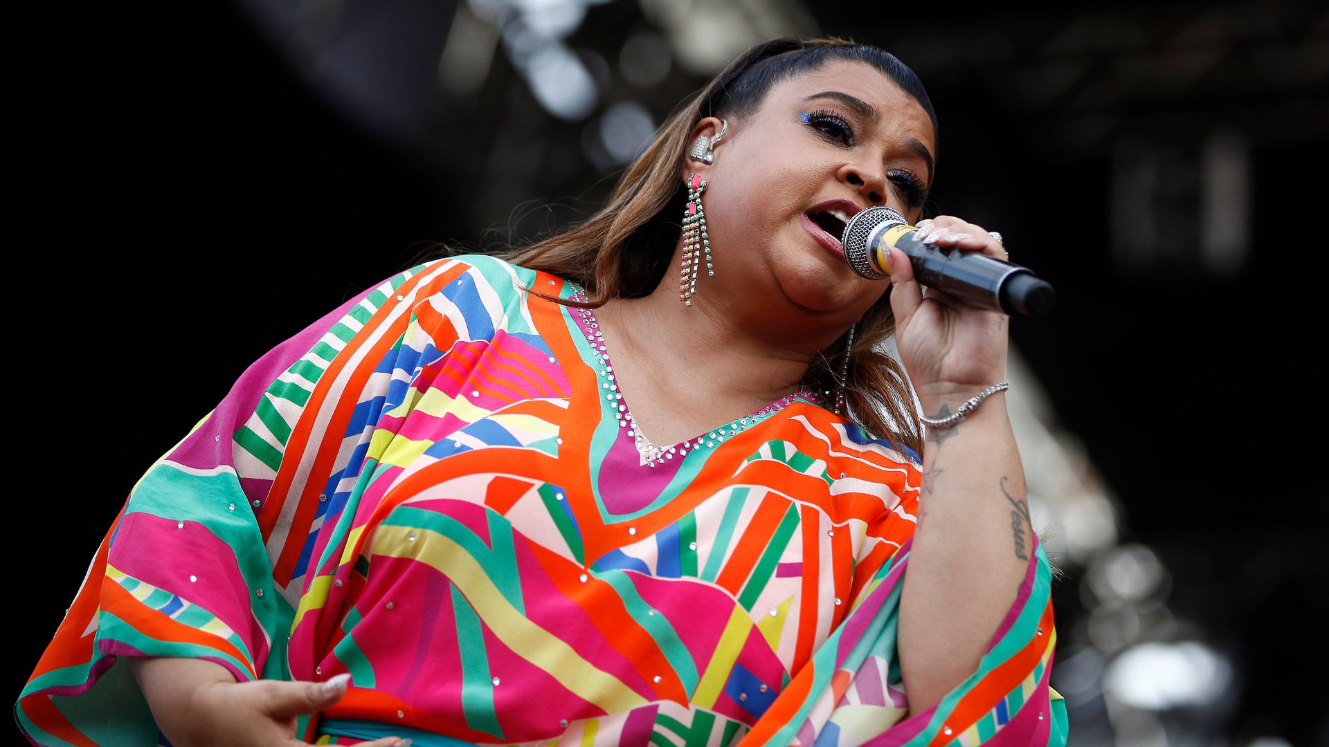 Preta Gil no Bloco da Favorita, Rio de Janeiro, 2020