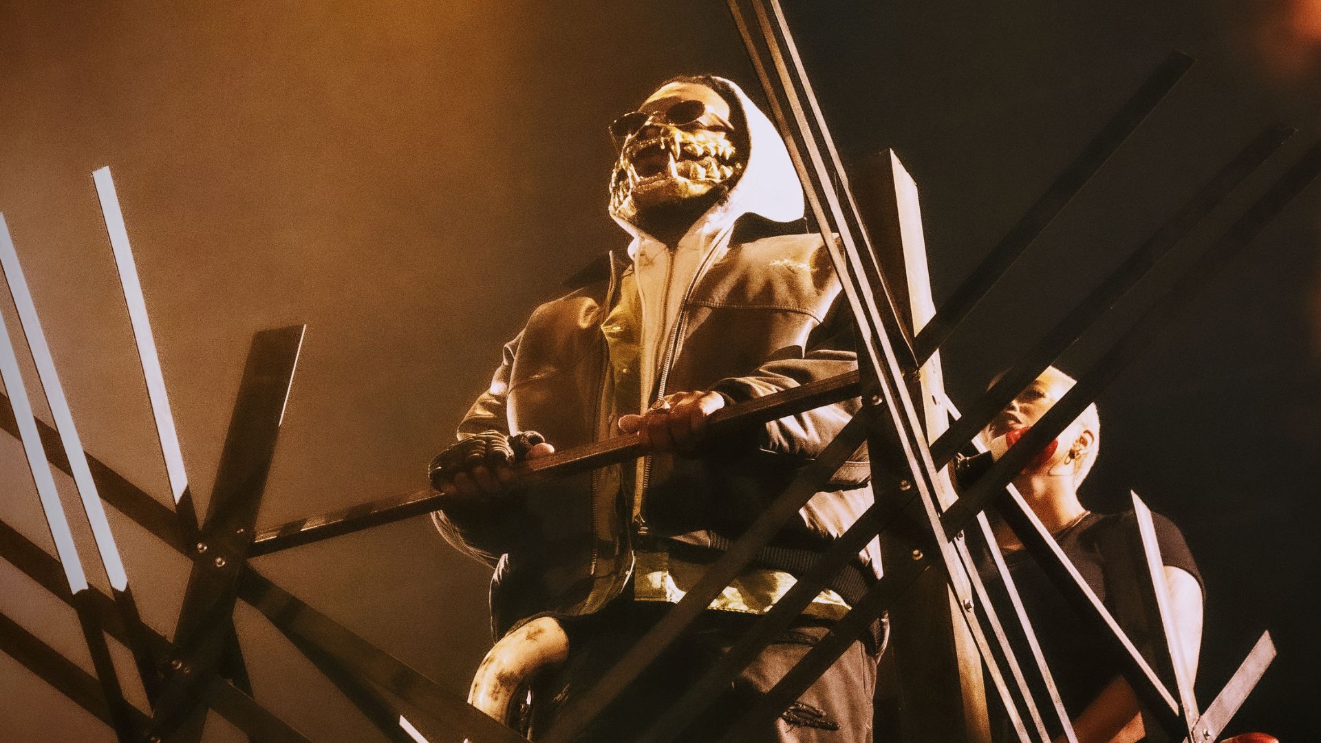 Foto do BK no início do show