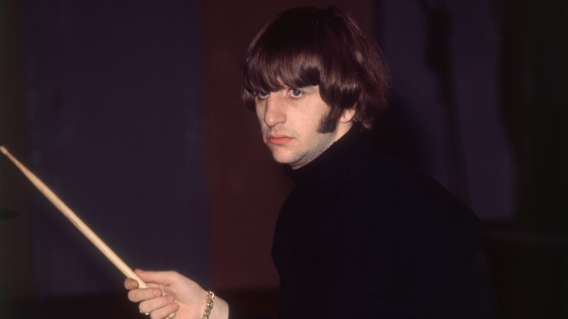 Ringo Starr, baterista dos Beatles, em 1966