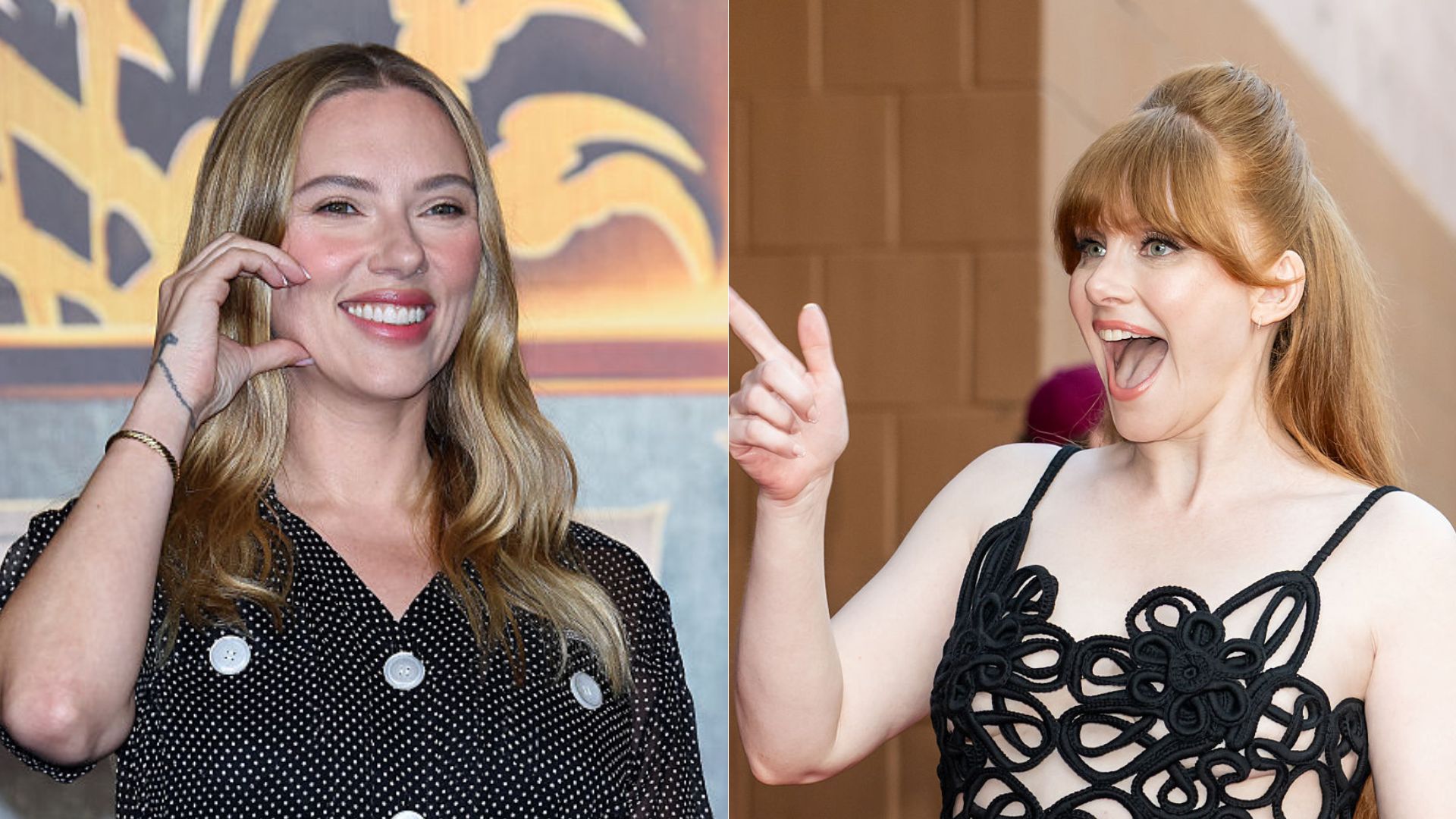 Scarlett Johansson é recebida com entusiasmo por Bryce Dallas Howard em 'Jurassic World: Recomeço'