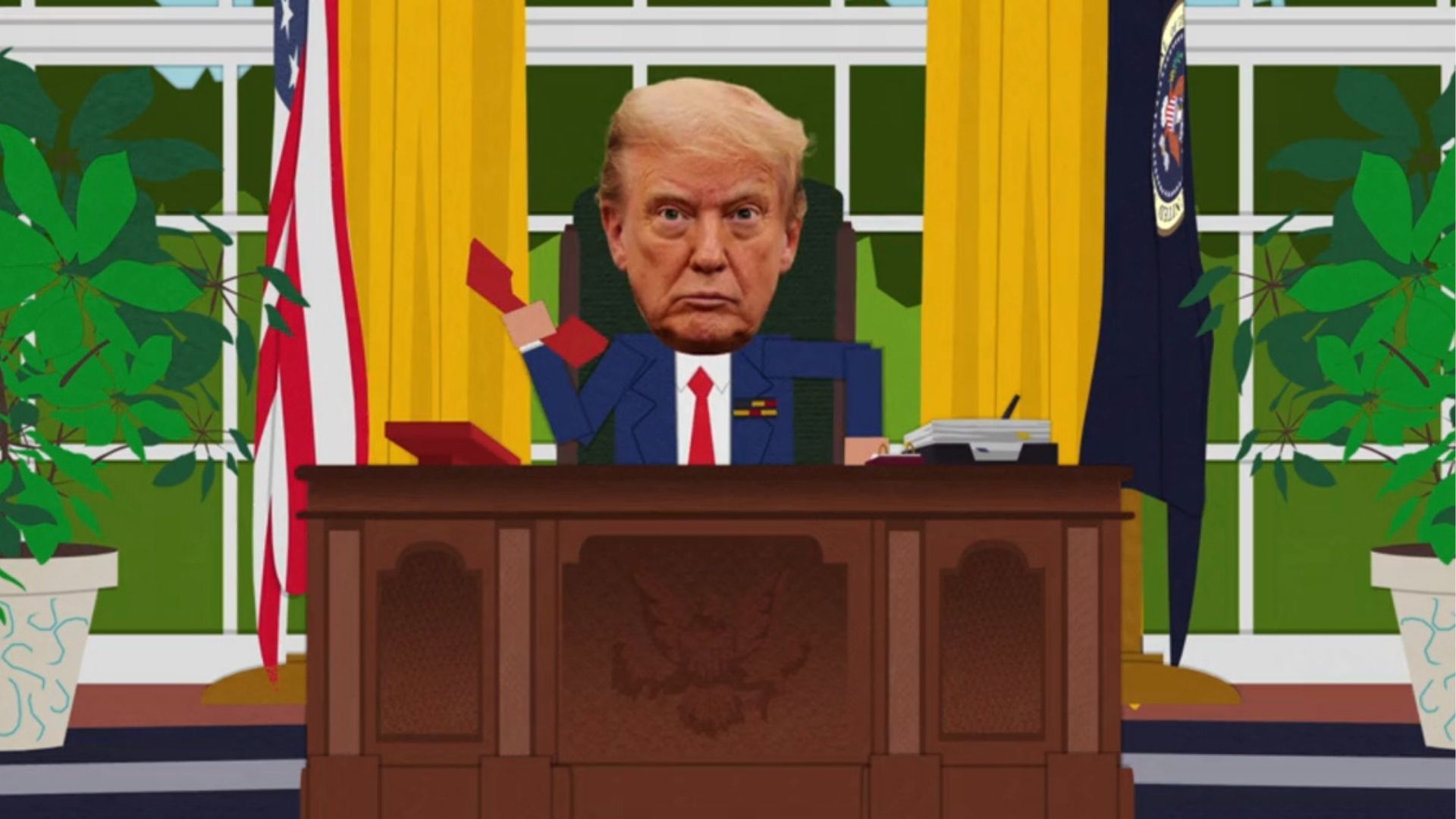 South Park ironiza Donald Trump (Foto: Reprodução)