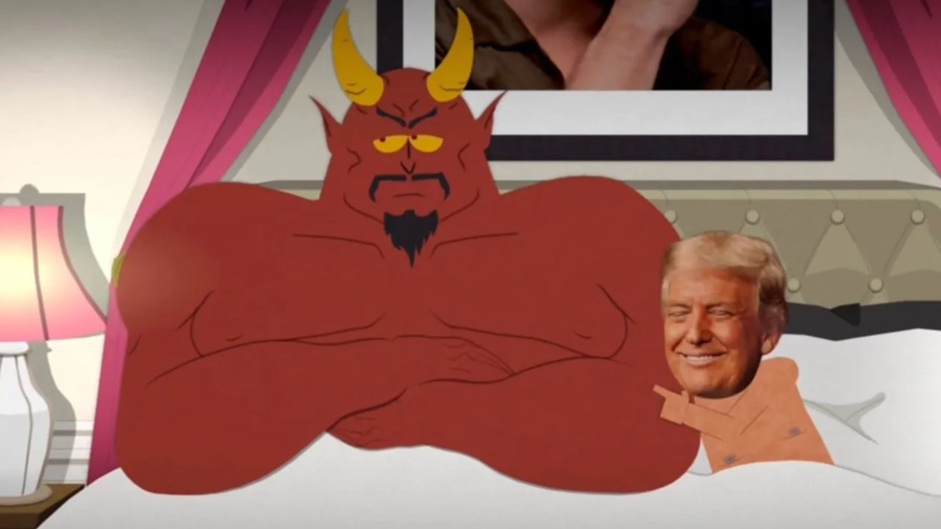 Donald Trump se deita com Satanás em recente episódio de ‘South Park’