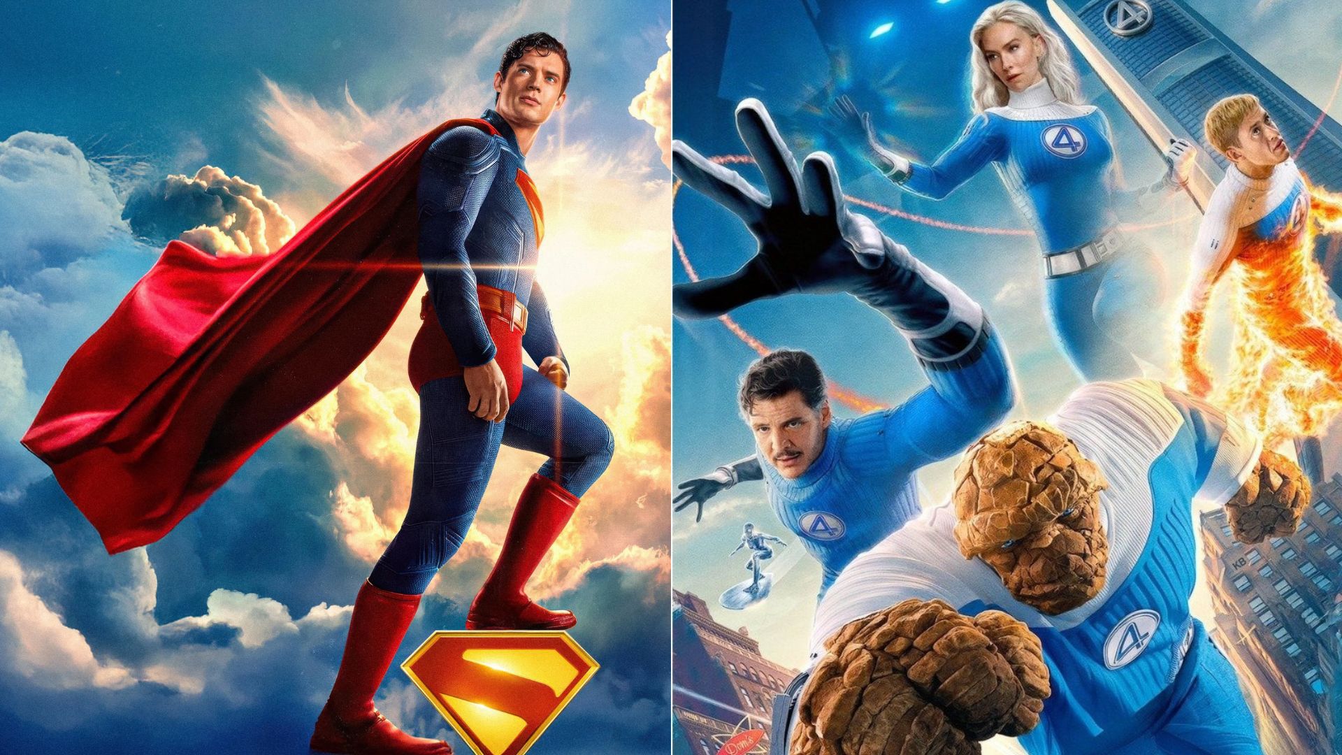 Superman vs Quarteto Fantástico: Primeiros Passos: qual filme foi melhor nas bilheterias?