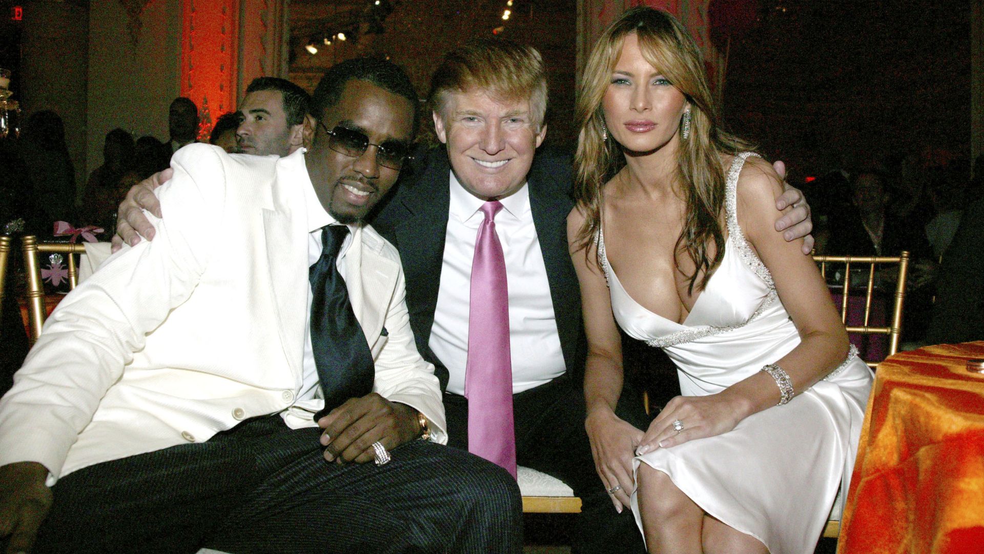 Sean "Diddy" Combs, Donald Trump e Melania Trump