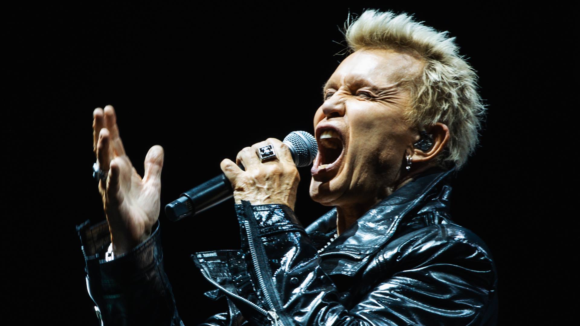 Singer Billy Idol in 2025