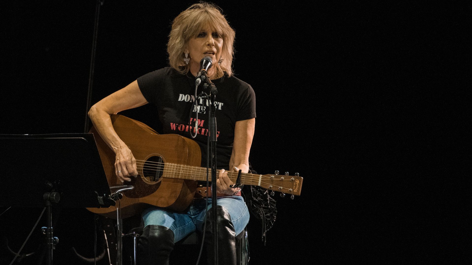 Chrissie Hynde, líder do Pretenders