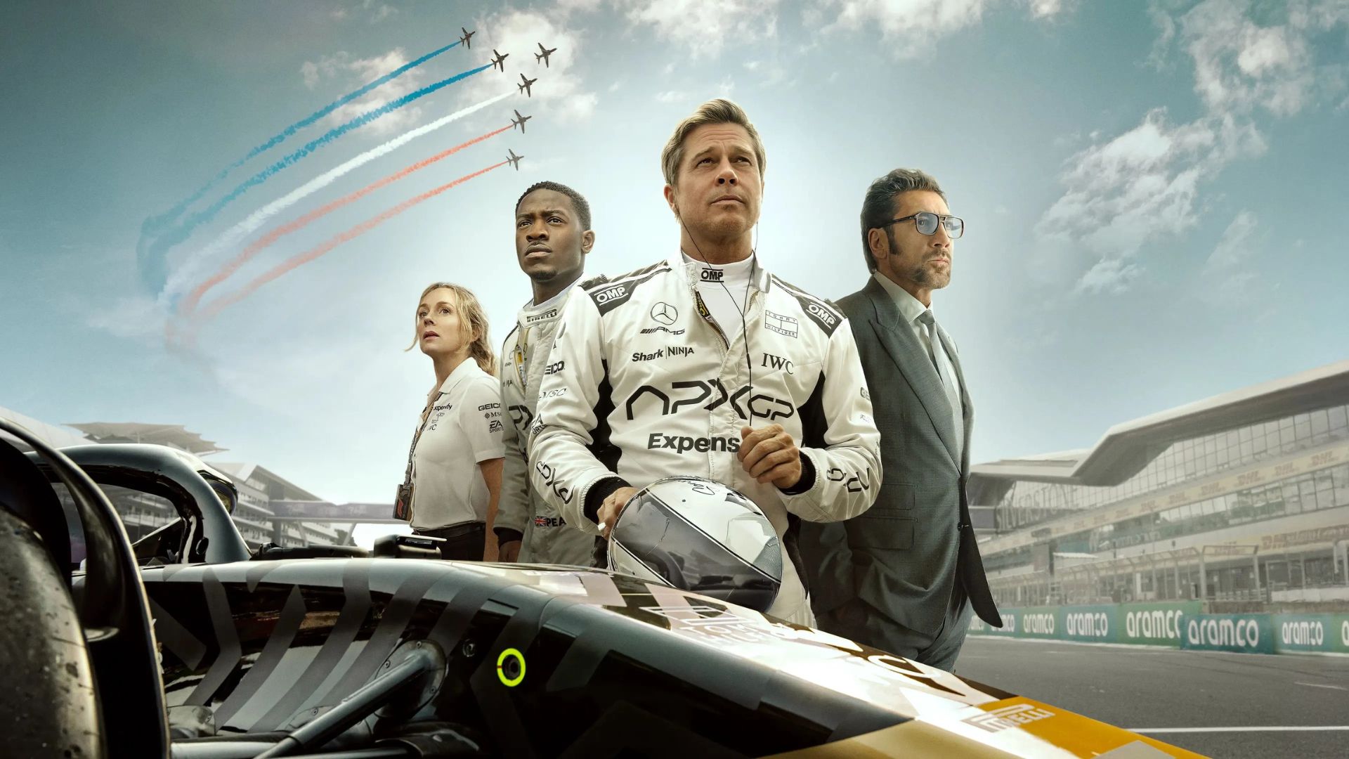 F1: O Filme, maior filme da carreira de Brad Pitt, estreia nas plataformas digitais
