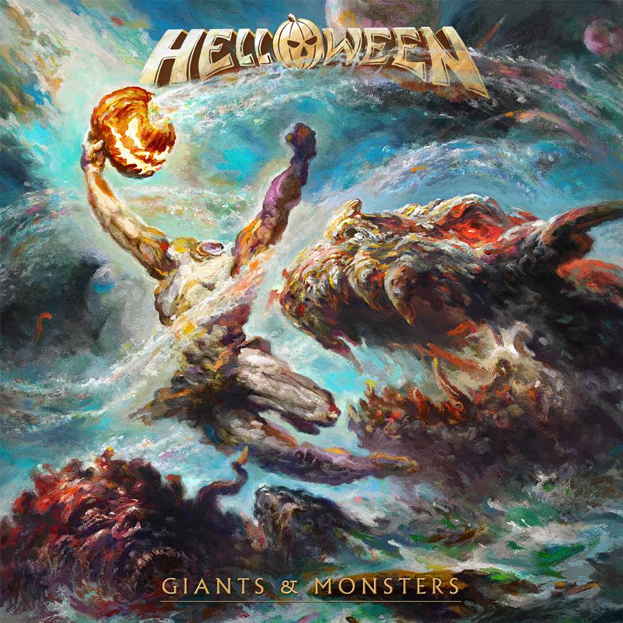Capa de Giants & Monsters, novo álbum do Helloween