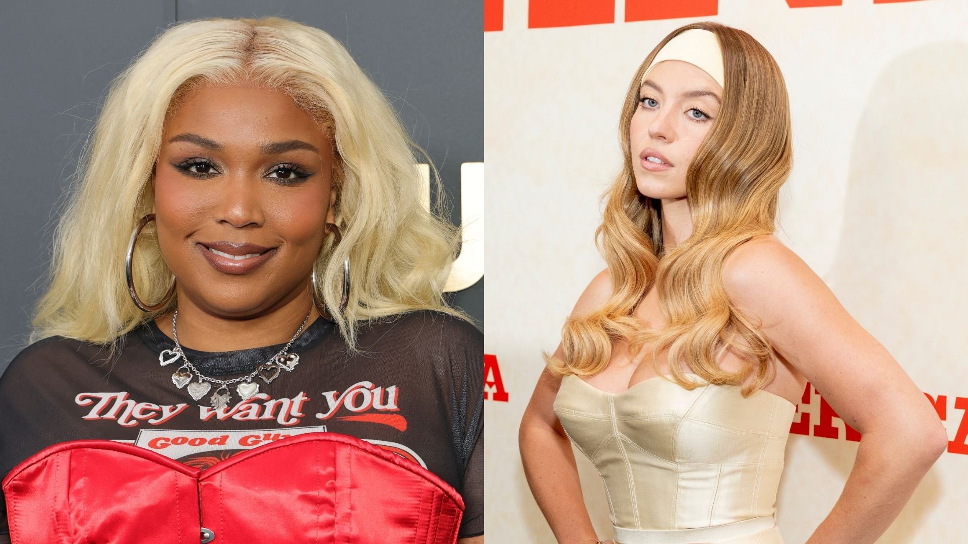 Lizzo e Sydney Sweeney (Foto: Dia Dipasupil/Getty Images e Emma McIntyre/Getty Images)